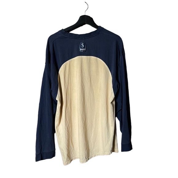 Y2K Nike Center Swoosh Seattle Mariners Long Sleeve Shirt XL - Picture 1 of 2